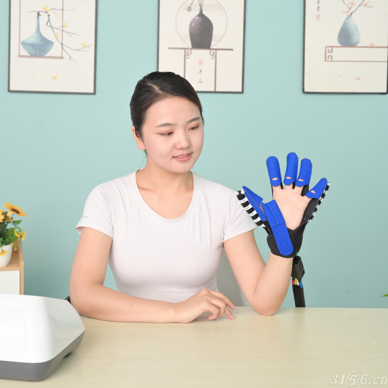DJ10型基础版以气压为动力的康复机器人手套